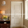 Puertas de madera maciza de madera de lujo interior puertas batientes de color pulido